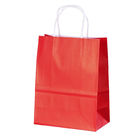 Recycled Twist Handle Campany Logo Printing Brown Kraft Paper Bag