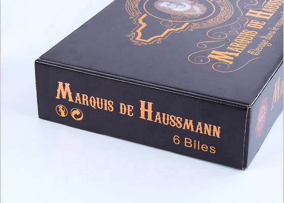 부조세공을 하는 것 380gsm 인쇄된 골판지 박스에 니스를 칠했습니다