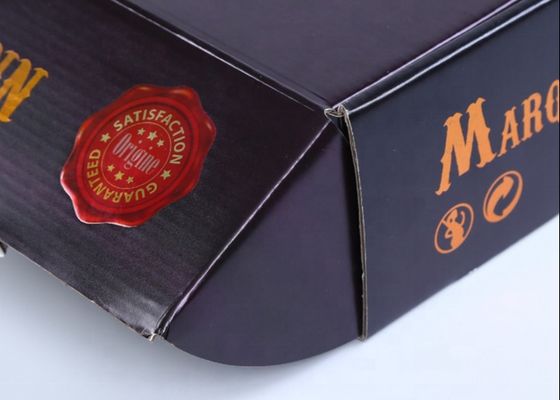 320gsm 재활용된 플로킹 매트는 골판지 박스를 적층했습니다